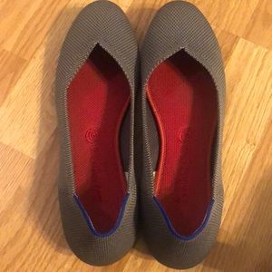 Rothy’s Charcoal Flats, Size 10.5